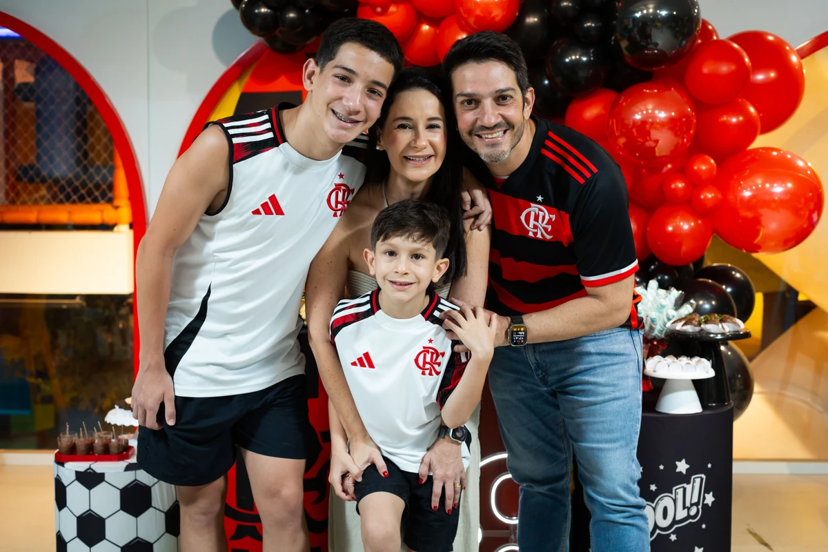 Daniel, João Henrique, Cris Brum e Marcelo Braga
