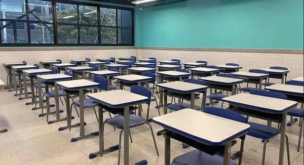 Inauguração da Escola Estadual Aristóbulo Barbosa Leão, na Serra por Redes sociais/Reprodução