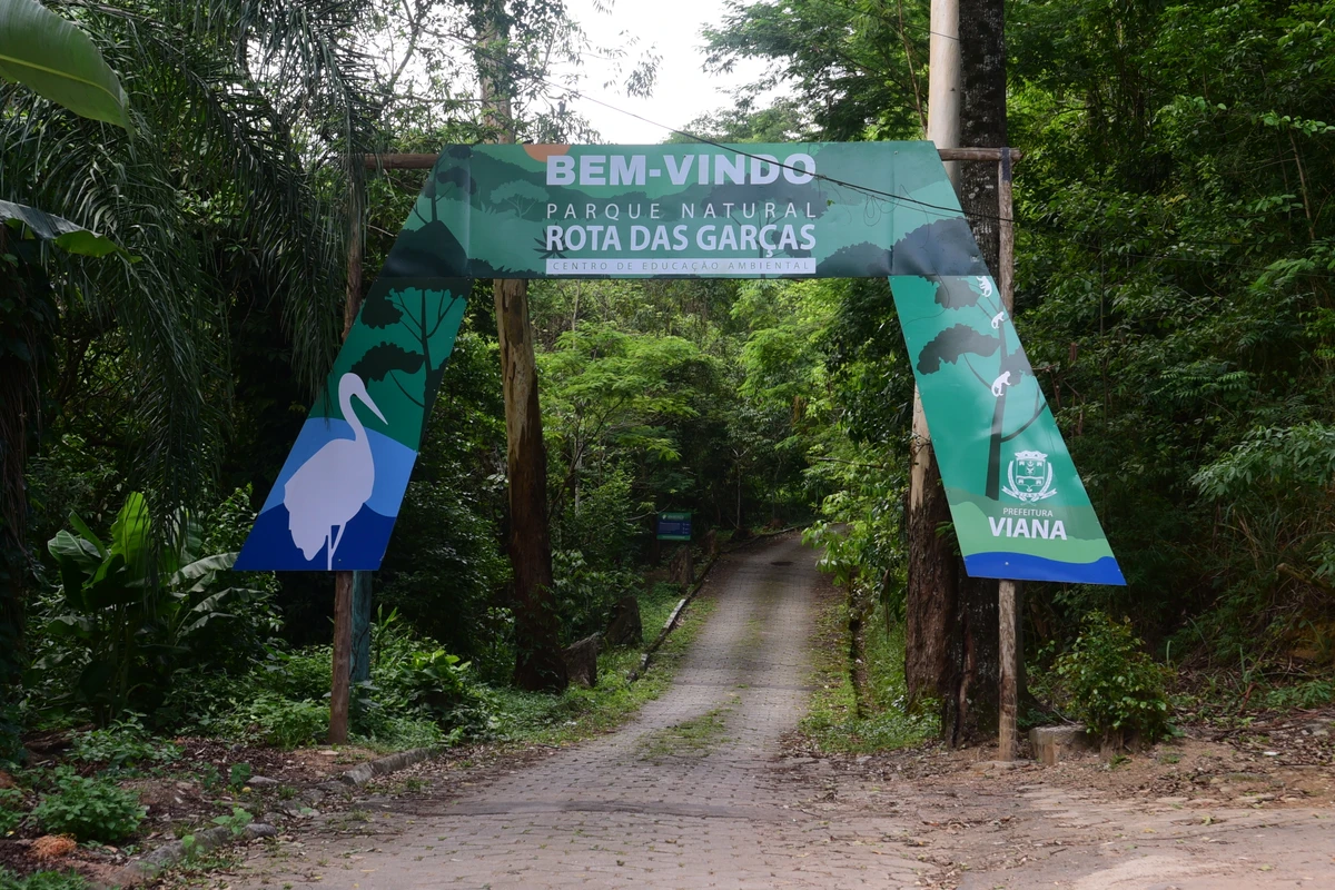 Parque Natural Rota das Garças, Viana - Centro de educação ambiental por Carlos Alberto Silva