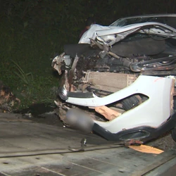 Homem conduzia uma motocicleta e levava a criança na garupa quando ocorreu a colisão com uma caminhonete na altura de Domingos Martins