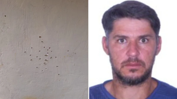 Evandro Ogioni Ribeiro, de 44 anos, está foragido; ele foi denunciado pelo MPES por tentativa de homicídio qualificado e porte ilegal de arma de fogo