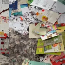 Sala de aula foi encontrada revirada e com paredes sujas de tinta; brinquedos chegaram a ser levados, mas foram recuperados