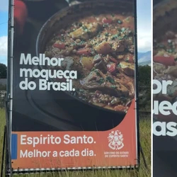 Propaganda com imagem errada da ação "Orgulho Capixaba", do governo do Espírito Santo, repercutiu nas redes sociais; material já foi retirado