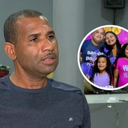 Família lamentou morte de Denis Carlos Rolim, de 43 anos, esposa Valdenice Alves de Oliveira, de 39 anos, e as filhas Débora Vitória, de 10, e Sara Cristina, de 7