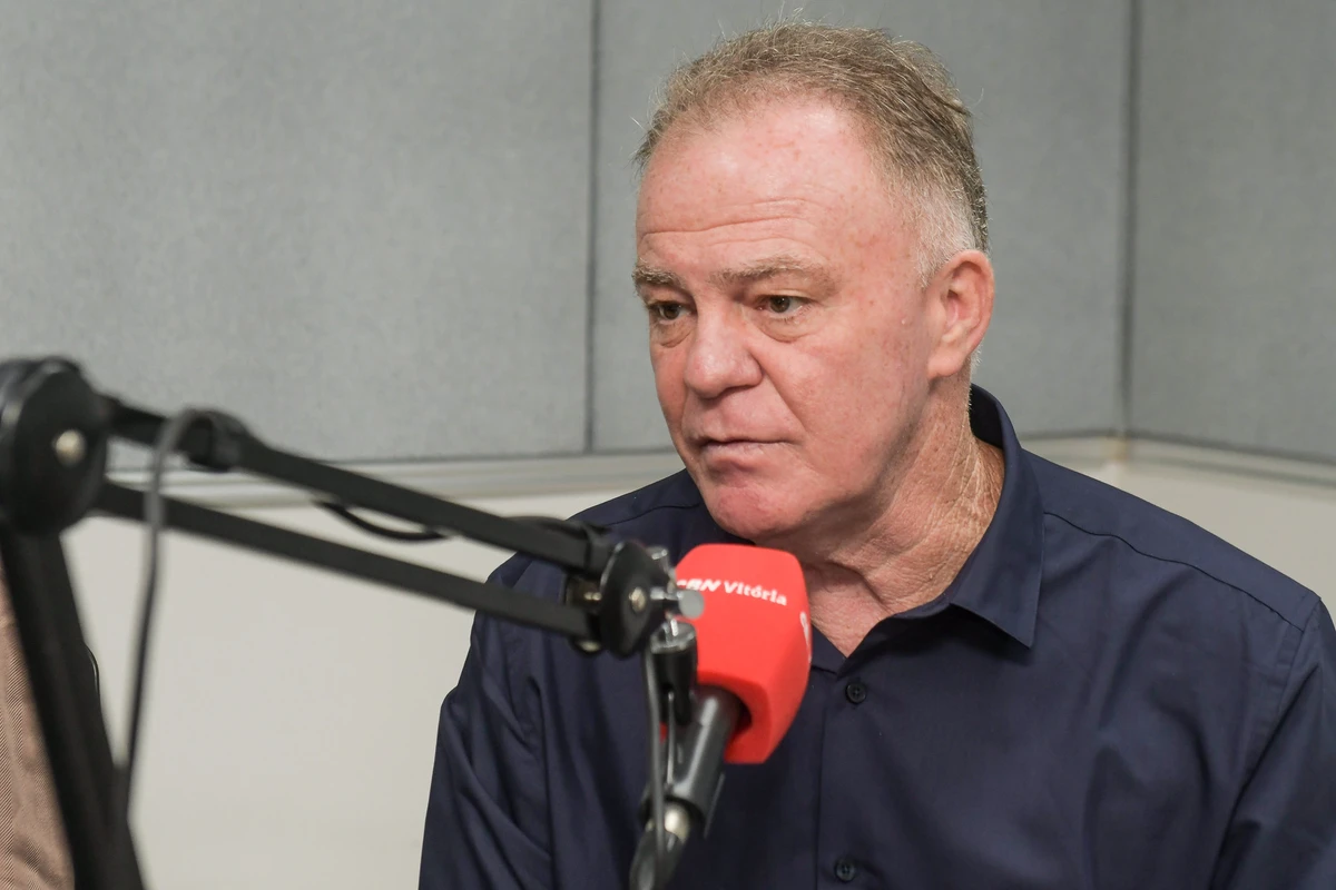Renato Casagrande, governador do Espírito Santo, durante entrevista na rádio CBN