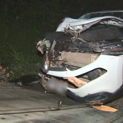 William Leite dos Santos, de 12 anos, estava em veículo conduzido pelo pai, Marcos Roberto Leite Santos, de 34 anos, que morreu na colisão