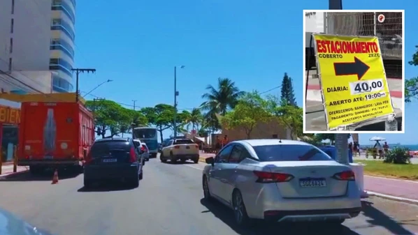 Dia de ensolarado atraiu banhistas para as praias da Grande Vitória, mas estacionamentos lotados dificultaram a curtição