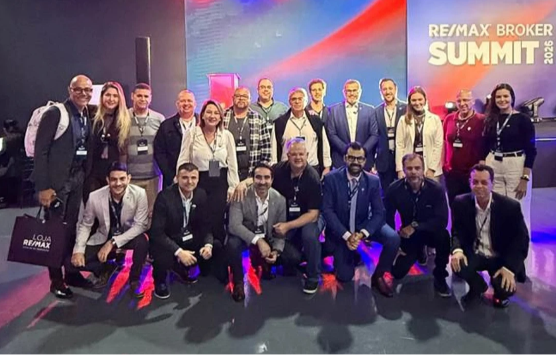 Franqueados da regional Re/Max Espirito Santo no Broker Summit. Crédito: Trinta Dezessete/Divulgação