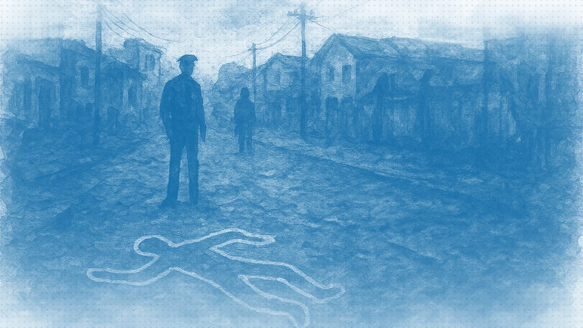 Morte suspeita / crime / homicídio