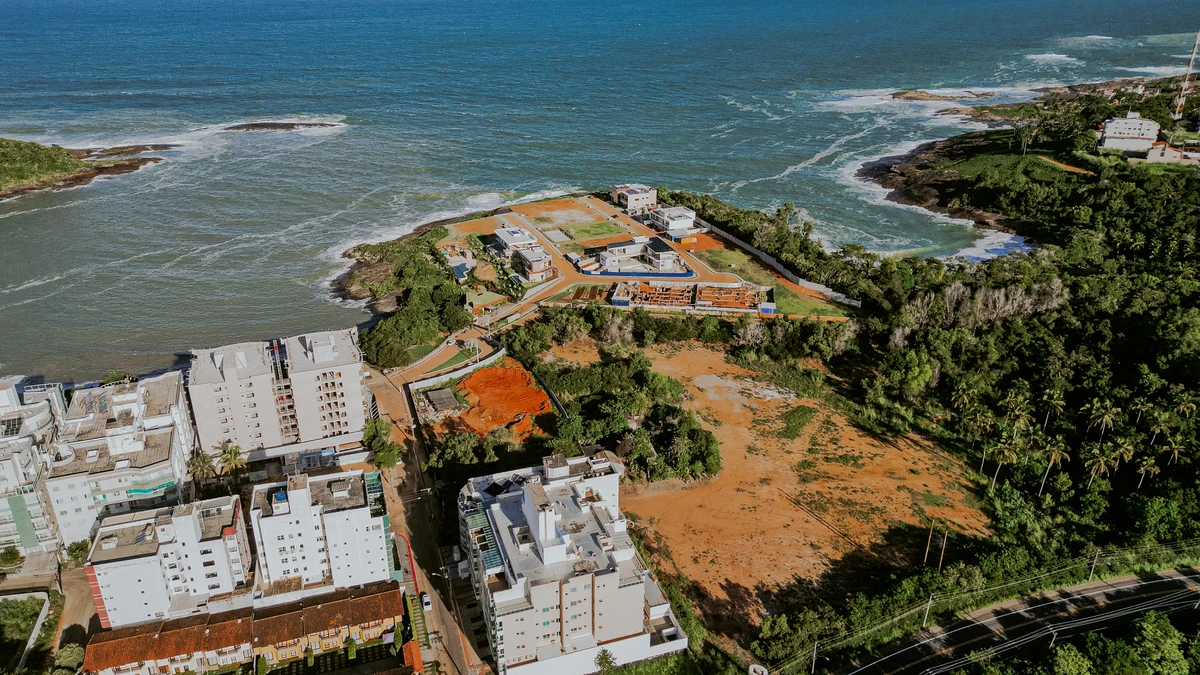 Localização do empreendimento da Javé, entre Bacutia e Praia dos Padres