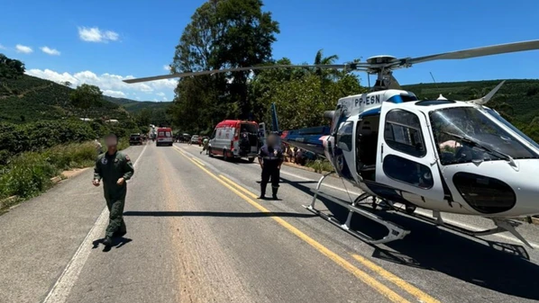 Vítima apresentava lesão abdominal provocada pelo cinto de segurança e suspeita de hemorragia