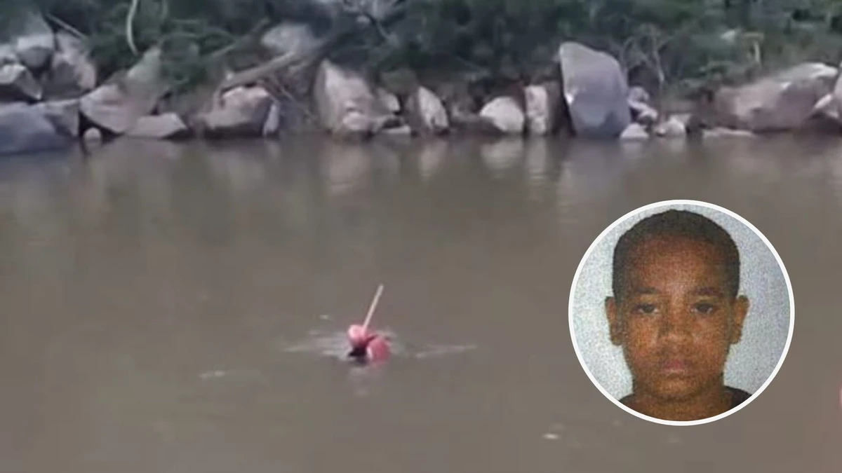 Ezequiel Elídia Soares, de 15 anos, morreu afogado em Ibitirama
