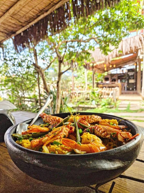 Restaurante Nosso Bistrô, em Setiba, Guarapari