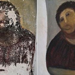 A idosa espanhola tentou restaurar uma obra religiosa de baixo valor artístico e virou sensação mundial no começo dos anos 2010.