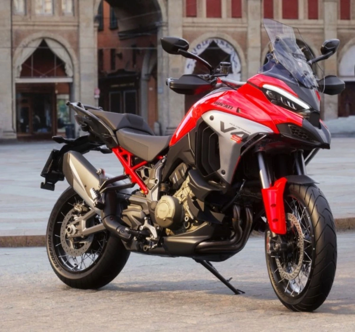 A Ducati multistrada V4S 