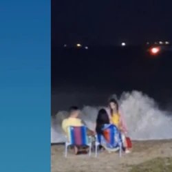 A situação teria ocorrido logo após o show pirotécnico na Capital, durando cerca de dez minutos, sem que o fogo se alastrasse