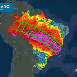 Segundo a Climatempo, a ZCAS deve permanecer ativa até, pelo menos, a próxima quarta-feira (7)