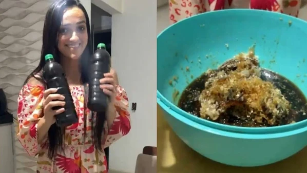 Família de Pinheiros, no Norte do Espírito Santo, precisou sair de casa para retirada das abelhas. Colmeia gerou mais de 40 litros de mel