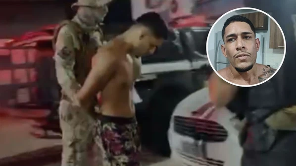 Marcos Luiz Pereira Junior tem uma ficha criminal extensa e vivia escondido no Rio de Janeiro