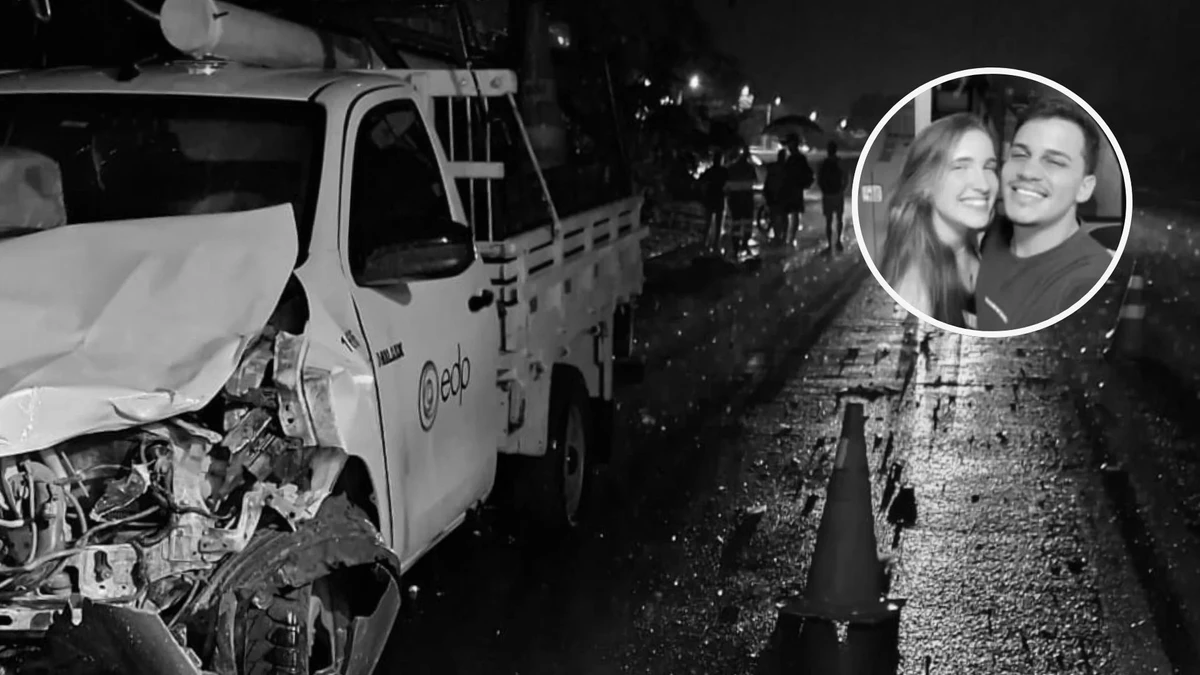 Jovens morrem em acidente entre moto e veículo da EDP na BR 101 no ES