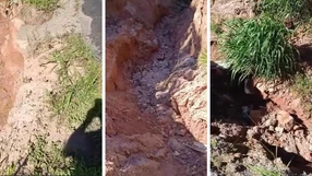 Problema foi identificado no km 54 da BR 262, em Marechal Floriano; DNIT diz monitorar o trecho enquanto o Estado segue sob alerta de tempestade até quarta-feira (7)