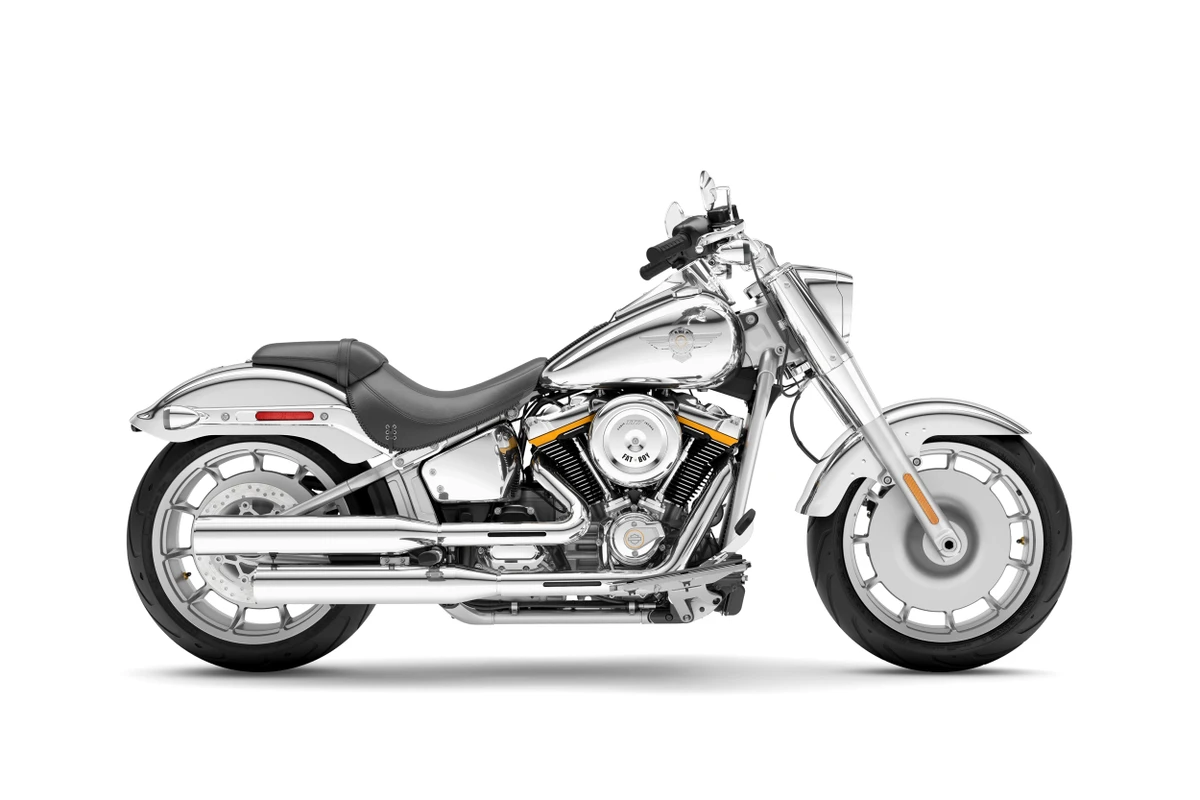 Harley-Davidson Fat Boy Gray Ghost