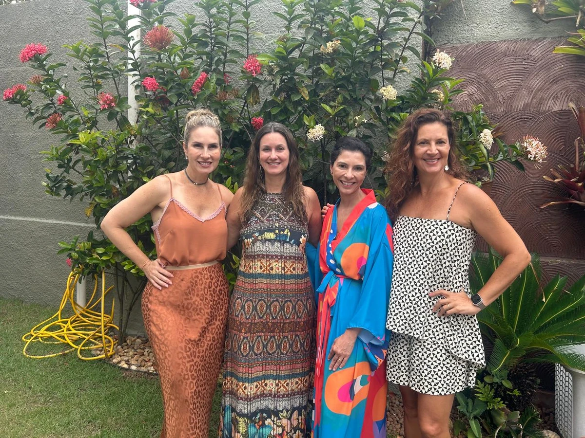 Isabela Cordeiro, Sabrina Fajardo, Maria Clara Mendonça Perim e Sandra Lengruber