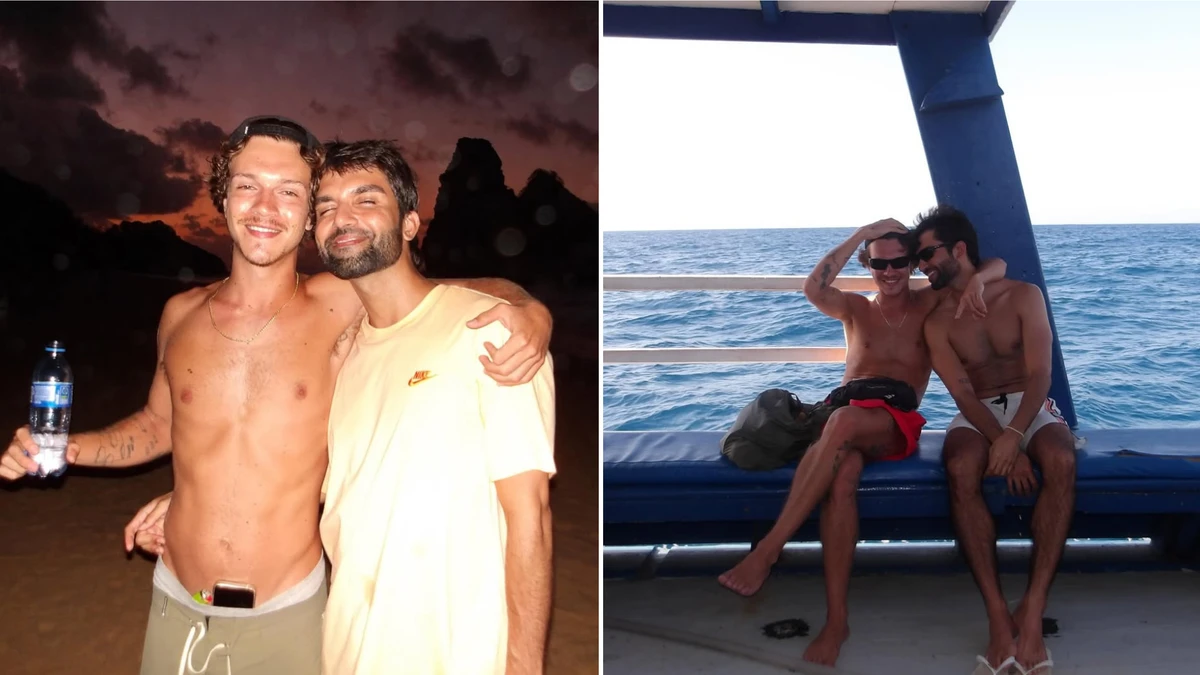 Samuel Emery também publicou fotos com o cantor