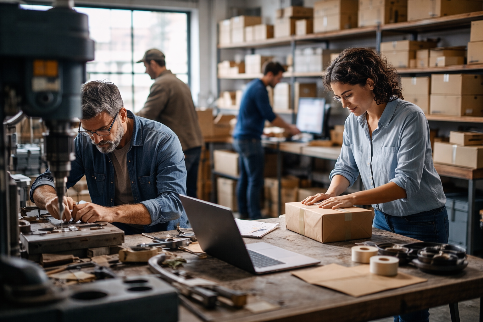 O acesso ao crédito é decisivo para o funcionamento e a expansão das pequenas empresas, base da economia real. Crédito: Imagem gerada pelo ChatGPT