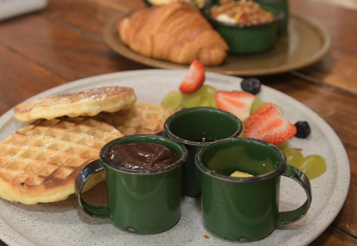 Prato servido no Quiosque Clericot Café, Curva da Jurem por Ricardo Medeiros