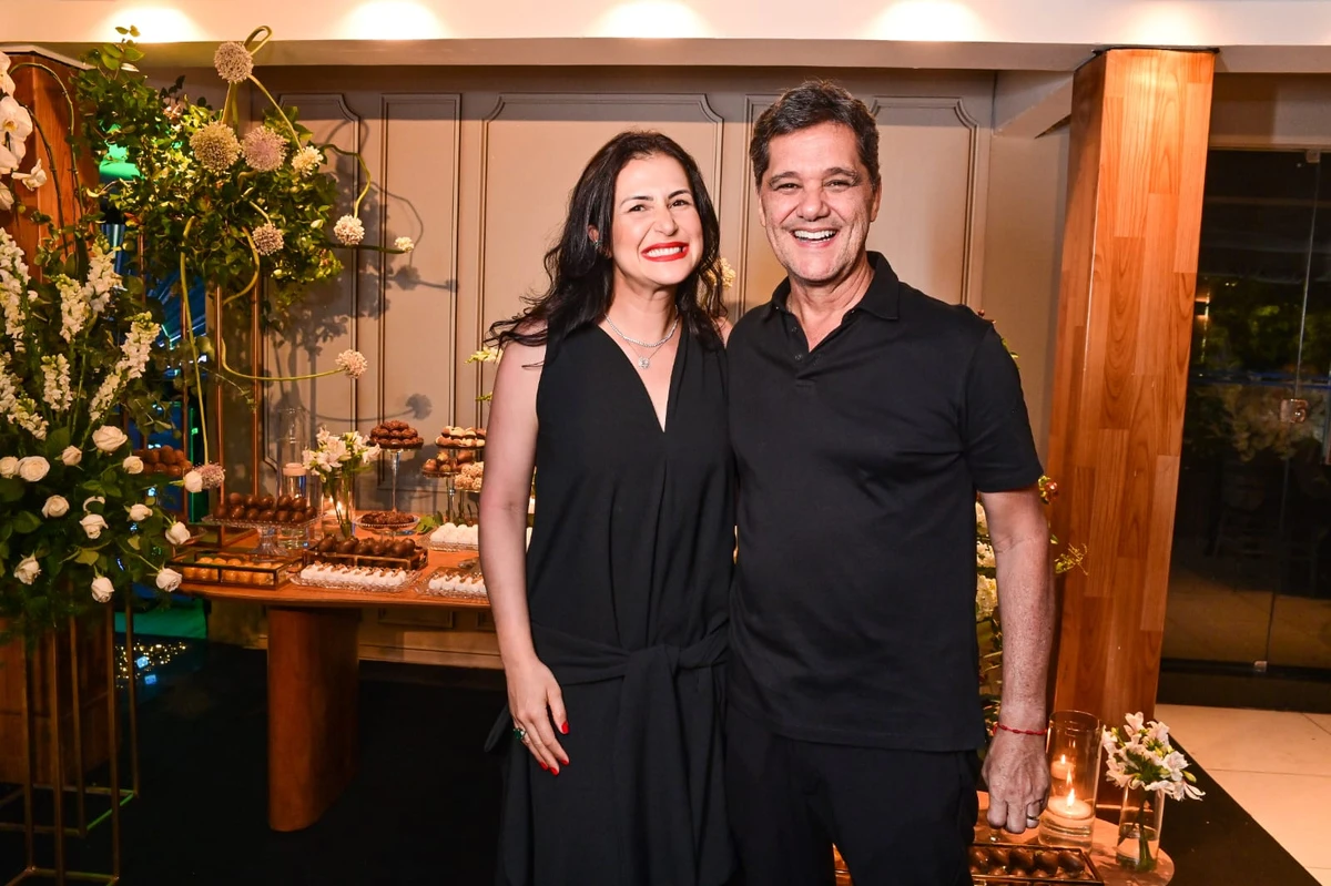 Vivian Coser e Ricardo Ferraço