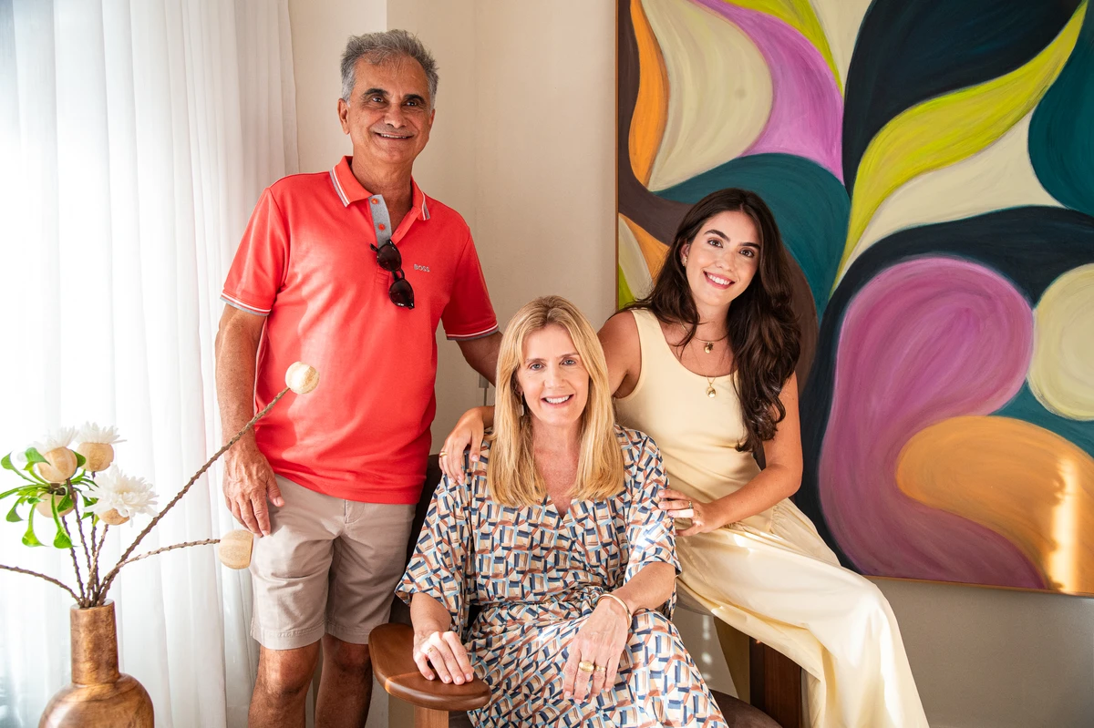 Otamar Azeredo Rogério Filho,  Cecilia Zon e Bruna Rody