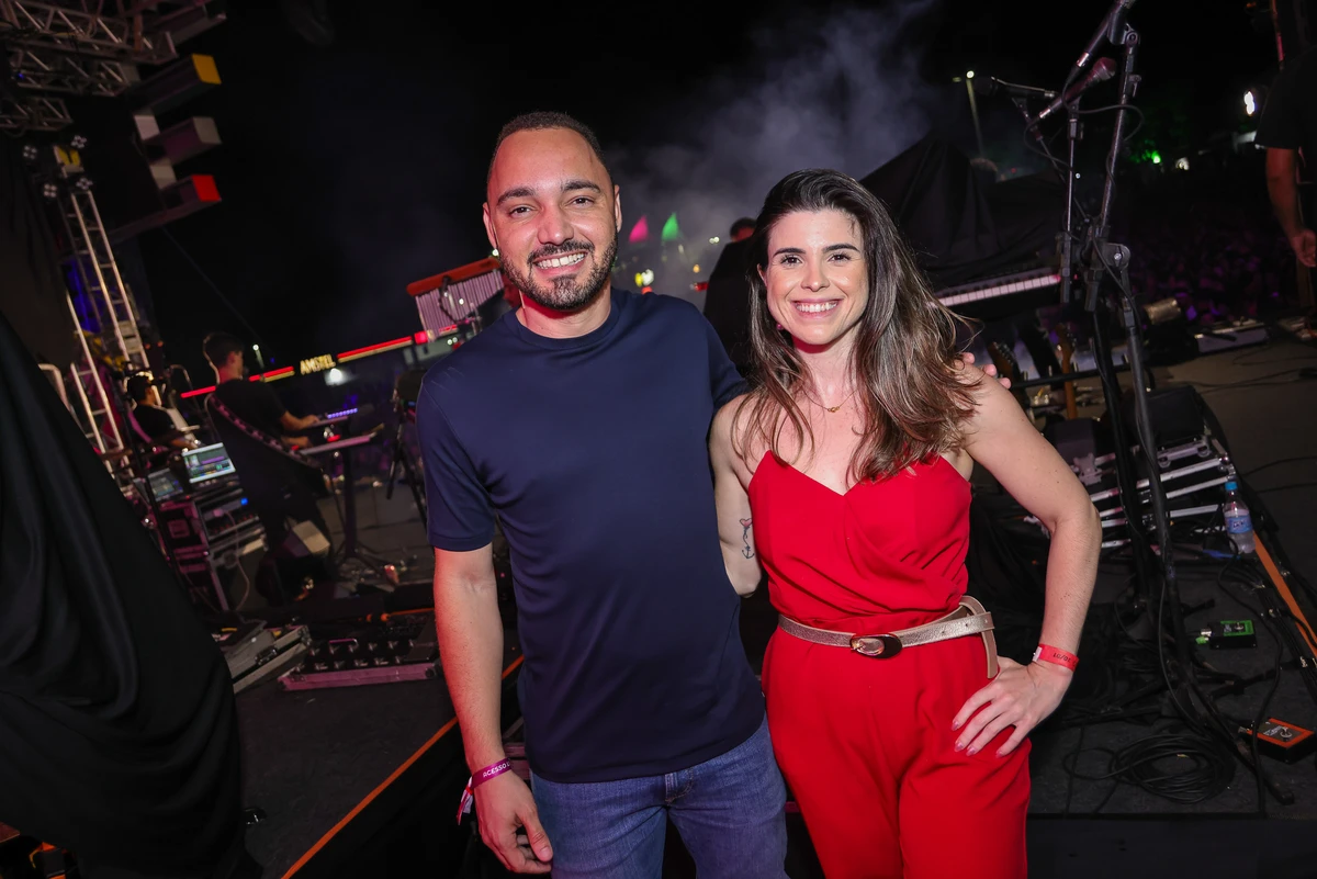 Werliton Machado e Thais Tomazelli