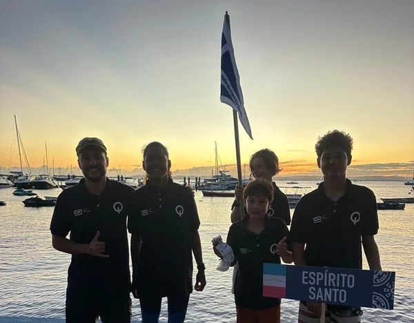 A capixaba Lidia Monike Santos Barbosa conquistou o 1º lugar na categoria Juvenil Feminino no Campeonato Brasileiro da Classe Optimist