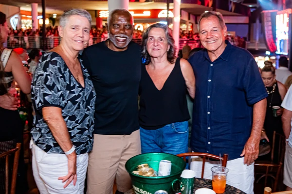 Ana Laura Lawall, Belo, Marianna e Bruno Lawall 