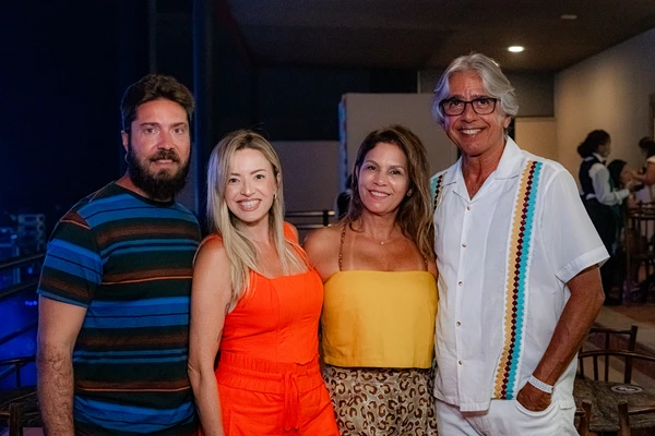 Desire Santos, Jânio Motta, Roberta Pina e David Melo 