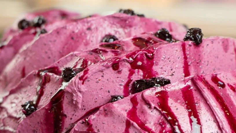 Gelato de iogurte com mirtilo da Borelli para o verão 2026 