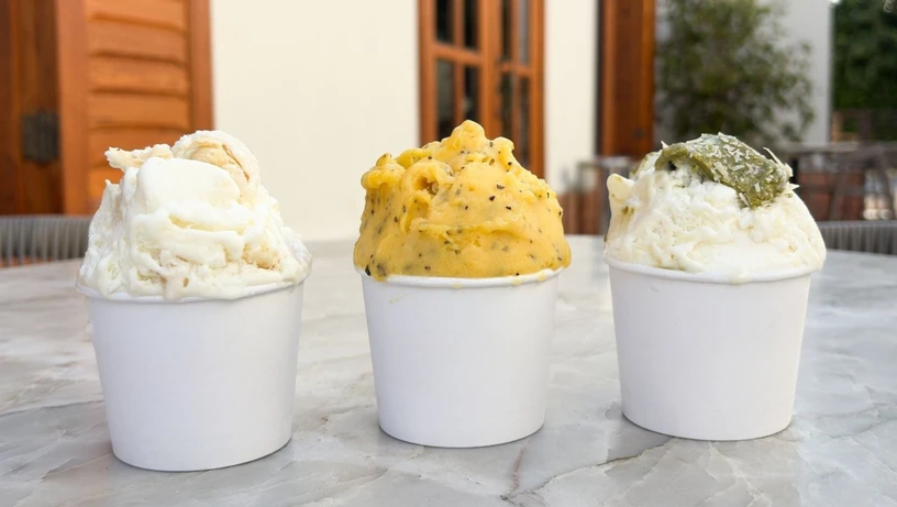 Gelatos de verão da Chocolateria Brasil