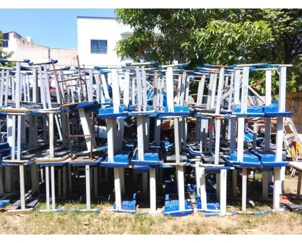 Sucatas de mobiliários em geral (almoxarifado da educação). Lance a partir de R$ 1500 por Divulgação | Prefeitura de Vila Velha