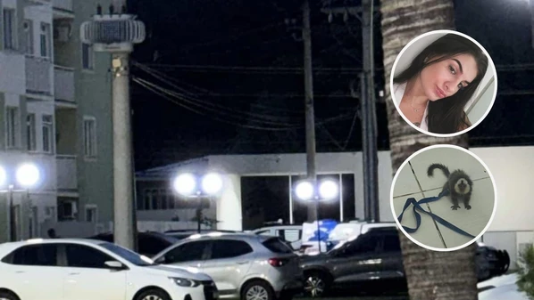 O animal silvestre era mantido em casa de forma ilegal por uma mulher que acabou detida junto com o namorado