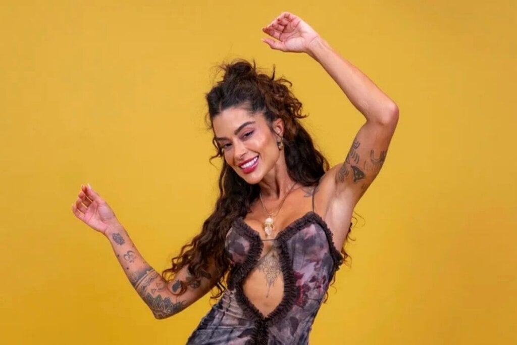 Aline Campos traz o charme, o senso de justiça e a habilidade social de Libra para o jogo (Imagem: Reprodução digital | Rede Globo)