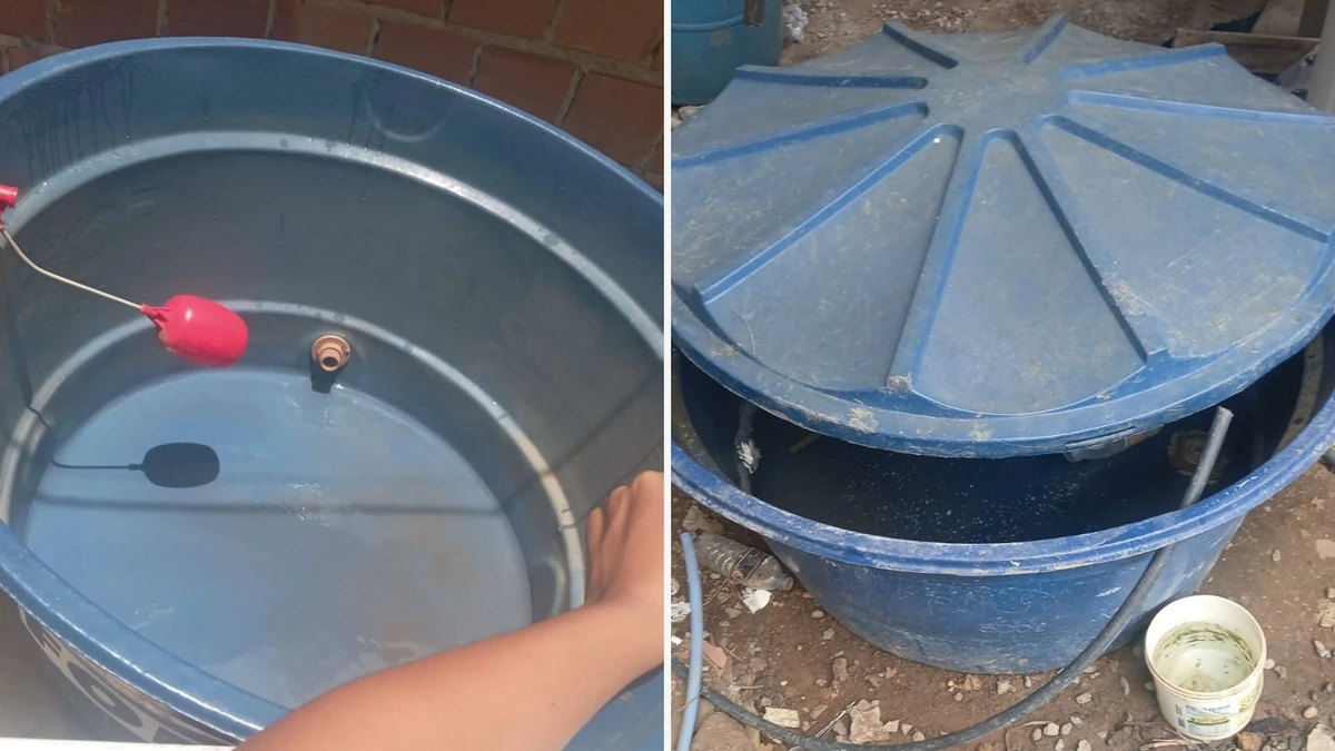 Falta de água Conquista, em Vitória