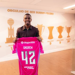 Atleta assinou contrato com a equipe rubro-negra por 4 temporadas