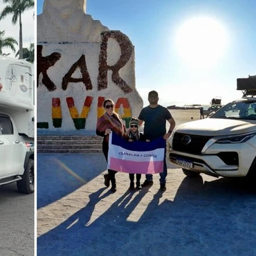 Imagem - Do ES ao Ushuaia: a família capixaba que está cruzando a América do Sul de carro