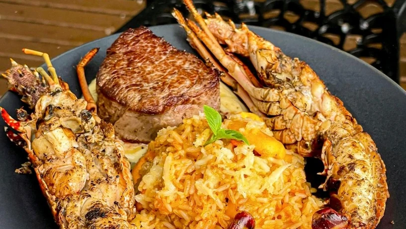 Prato do Orquídea Bistrô, em Meaípe, Guarapari