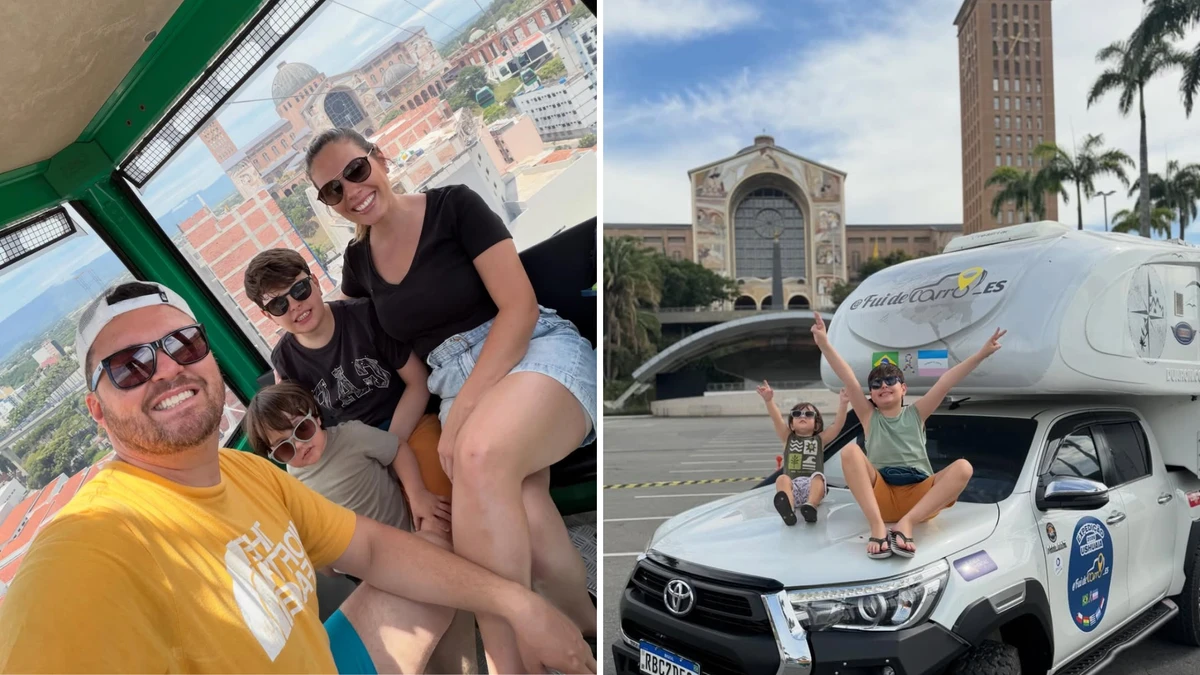 A estrada já virou rotina para uma família capixaba que decidiu trocar o relógio pelo horizonte