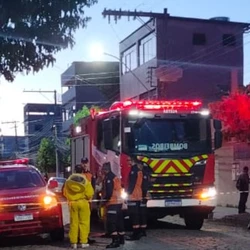 Caso ocorreu na Avenida Rio Doce, no bairro Adélia Giuberti; bombeiros isolaram a área e algumas vítimas foram levadas ao hospital