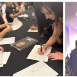 Layla Lima Ayub, presa em operação do MP, é advogada especialista em Direito Penal e Processo Penal e tomou posse como delegada há menos de um mês, em cerimônia com o governador de São Paulo Tarcísio de Freitas (Republicanos)