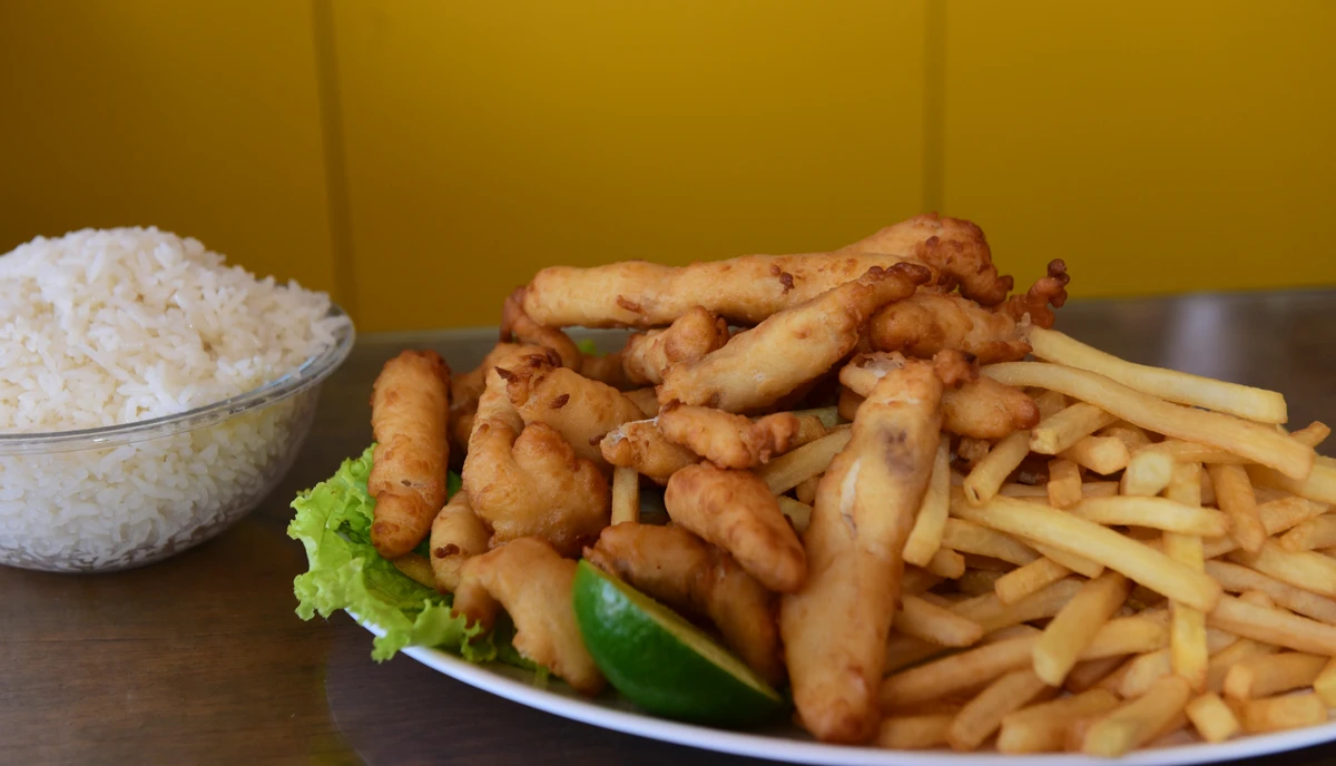 Prato servido no Quiosque Lili, Coqueiral, Vila Velha por Ricardo Medeiros