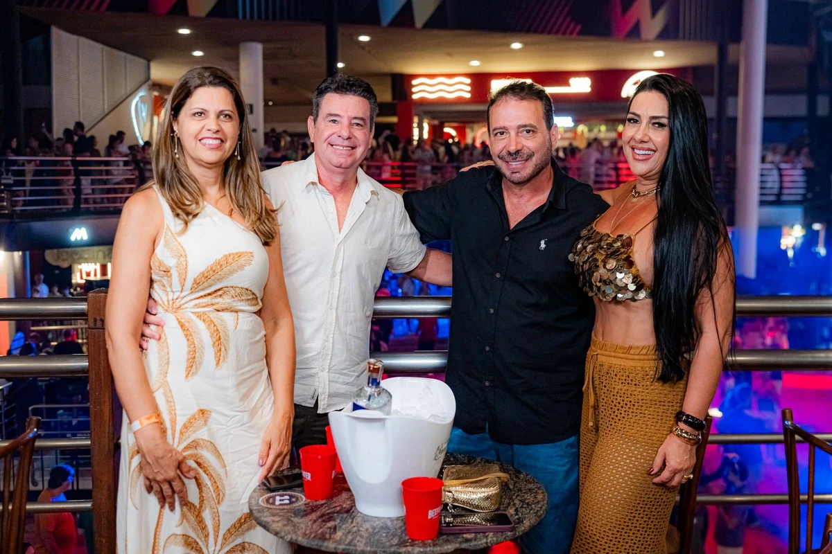Daniela Guimarães, Fabiano Guimarães, Gabriela Bonoto e Sandro Lopes